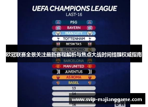 欧冠联赛全景关注最新赛程解析与焦点大战时间提醒权威指南 欧冠联赛全景关注最新赛程解析与焦点大战时间提醒权威指南
