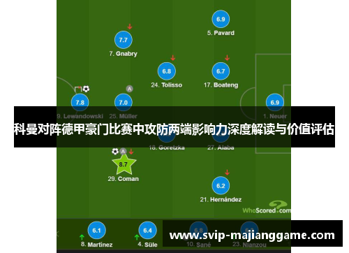 科曼对阵德甲豪门比赛中攻防两端影响力深度解读与价值评估 科曼对阵德甲豪门比赛中攻防两端影响力深度解读与价值评估